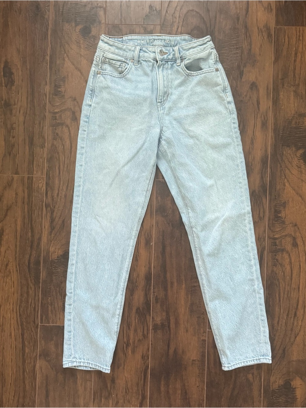American Eagle Size 4 Lightwash Strigid Mom Jeans